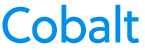 Cobalt Logo in Light Blue